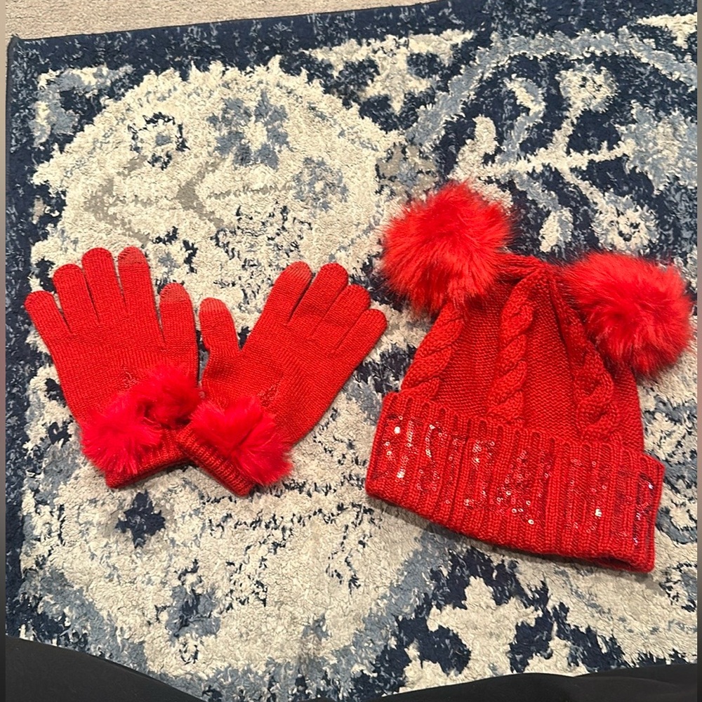 Disney Beanie and Gloves